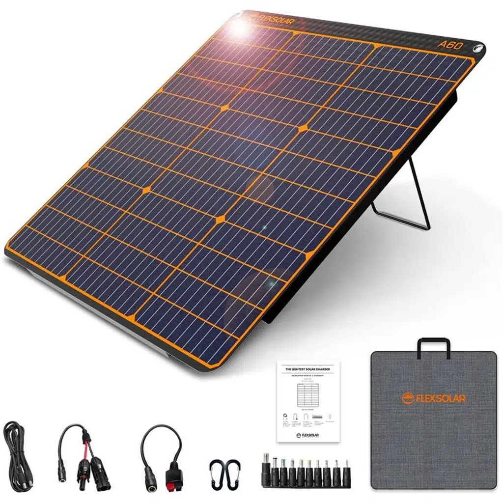 FLEXSOLAR A60 TAŞINABİLİR GÜNEŞ PANELİ 60W