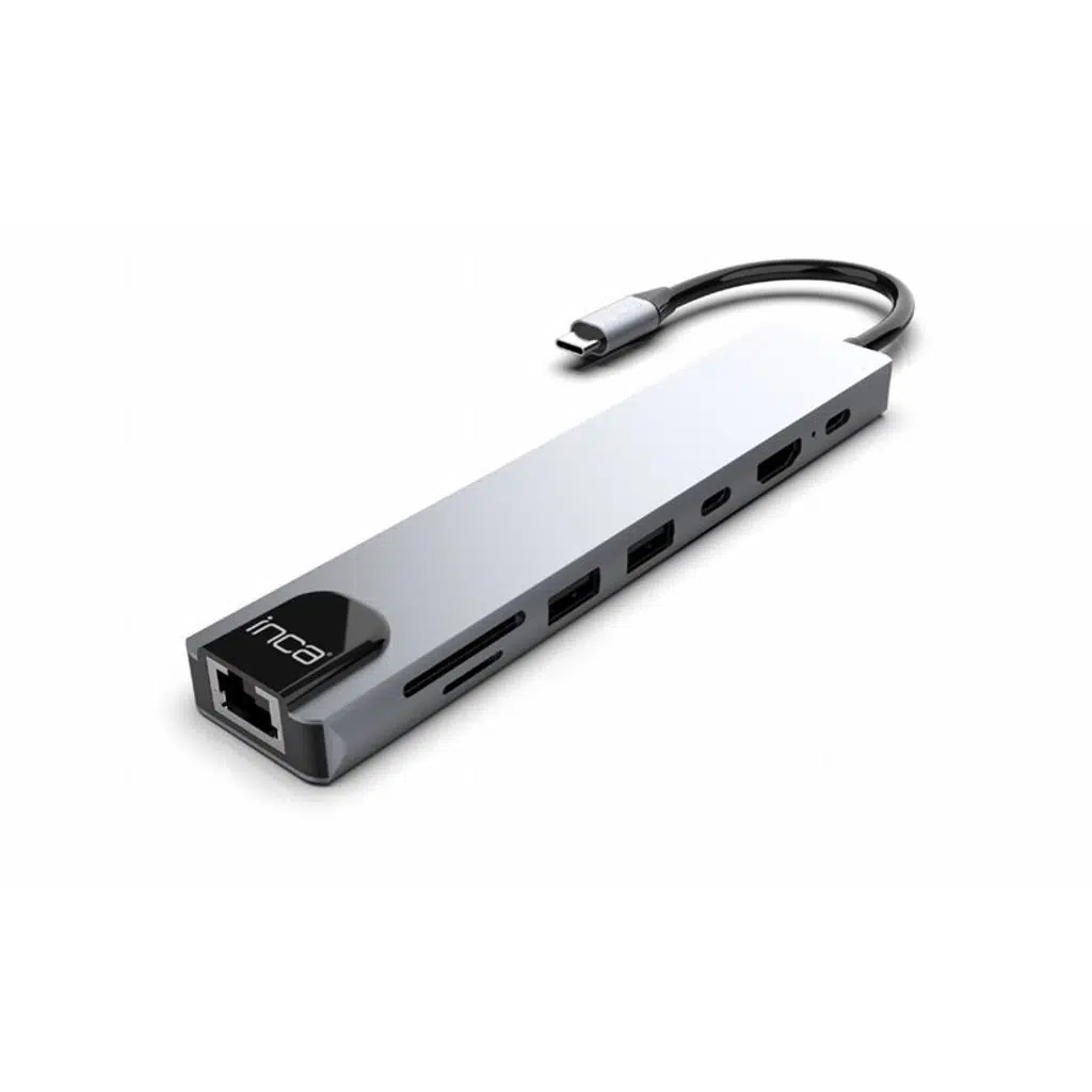 INCA ITPC-7 TYPE-C HUB X8COMBO ÇOKLAYICI