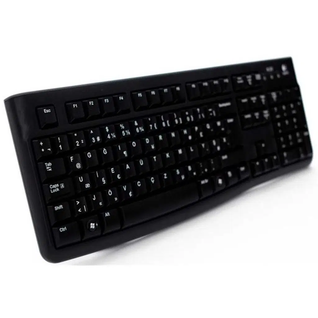 LOGITECH K120 F USB KABLOLU KLAVYE SİYAH 920-004163
